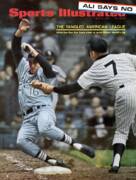 Ken Berry Avoids Mickey Mantle's Tag Poster