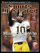 Football Star on Sports Illustrated Cover Poster