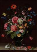 Clara Peeters' Floral Masterpiece Poster