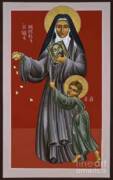 St. Therese of Lisieux Icon Poster