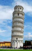 Leaning Tower of Pisa Poster