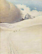 Above The Hallstatt Glacier, Dachstein, Austria By Franz Sedlacek Poster by Franz Sedlacek