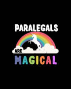 Paralegals Are Magical Poster