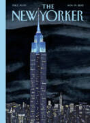 Empire State Building at Night Poster