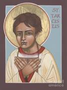 St. Tarcisius Icon Art Poster