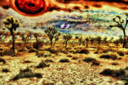 Alien Landscape Poster