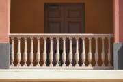 Old San Juan Cuartel De Ballaja Balustrade Study 1 Poster