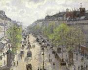Spring on Boulevard Montmartre Poster