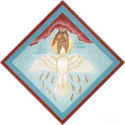 The Holy Spirit as a White Dove Poster