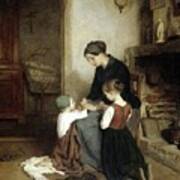 The Evening Prayer with Children Poster