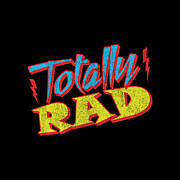 Totally Rad Retro 1980s Eighties Costume Poster