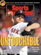 Roger Clemens Pitching on Magazine Cover Art Print by Sports Illustrated