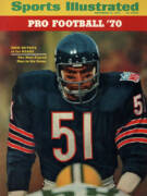 Dick Butkus on Sports Illustrated Cover Art Print by Sports Illustrated