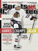 Sports Illustrated Cover Featuring Hockey Player Art Print