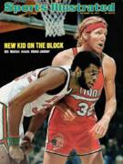 Walton Meets Abdul-Jabbar in 1974 Art Print