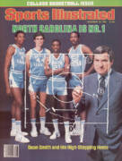 Dean Smith with North Carolina Team Art Print
