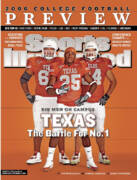 Texas Football Team on Magazine Cover Art Print