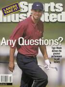 Tiger Woods on Sports Illustrated Cover Art Print