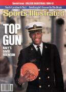 Navy David Robinson, 1986 College Basketball Preview Sports Illustrated Cover Art Print