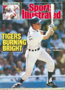 Alan Trammell on Sports Illustrated Cover Art Print