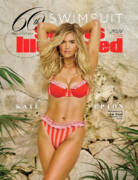 Kate Upton on Swimsuit Cover Art Print