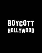 Boycott Hollywood Art Print