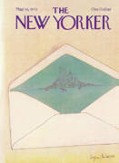 New York Skyline in Envelope Art Print