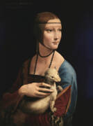 Lady Holding an Ermine Art Print
