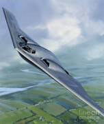 Northrop B-2 Spirit Stealth Bomber Art Print
