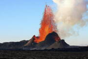 Day Of The Volcano Art Print
