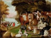 The Peaceable Kingdom, C.1833 Jigsaw Puzzle by Edward Hicks