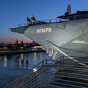 Ny, Nyc, Intrepid Sea, Air & Space Museum Art Print
