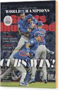 Cubs Celebrate World Series Victory Wood Print