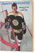 Bobby Orr on Sports Illustrated Cover Wood Print