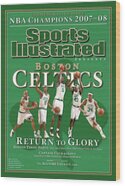 Boston Celtics 2008 NBA Champions Wood Print