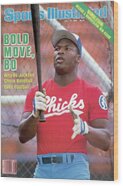 Bo Jackson on Sports Illustrated Cover Wood Print