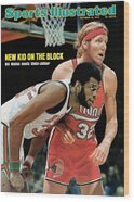 Walton Meets Abdul-Jabbar in 1974 Wood Print