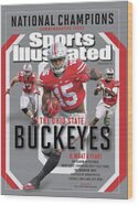 Ohio State Buckeyes National Champions Wood Print