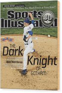 Matt Harvey on Sports Illustrated Cover Wood Print