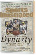 Packers on Sports Illustrated Cover Wood Print