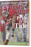Mark Ingram on Sports Illustrated Cover Wood Print by Sports Illustrated