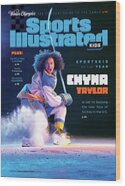 Chyna Taylor on Sports Illustrated Cover Wood Print