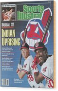 Sports Illustrated Baseball 1987 Cover Wood Print
