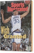 Grant Hill's Winning Leap Wood Print