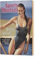 Elle Macpherson Swimsuit Cover Wood Print