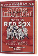 Boston Red Sox World Series Victory Wood Print