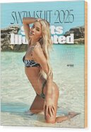 Olivia Dunne Swimsuit 2025 Cover Wood Print