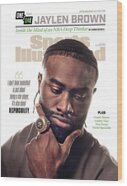 Boston Celtics Jaylen Brown, March 2025 Sports Illustrated Cover Wood Print