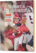 Patrick Mahomes Sports Illustrated Cover Wood Print