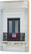 Old San Juan - Window Wood Print